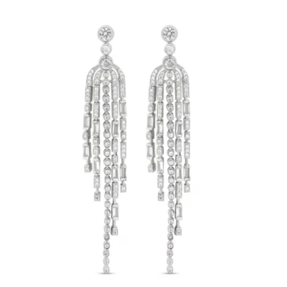 Art Deco Inspired Chandelier Earrings
